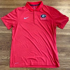 UGA Nike DriFit Polo Shirt